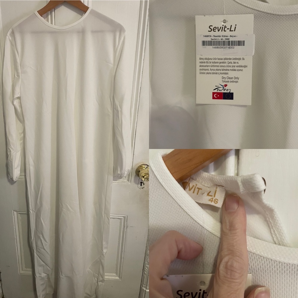 New dress off white